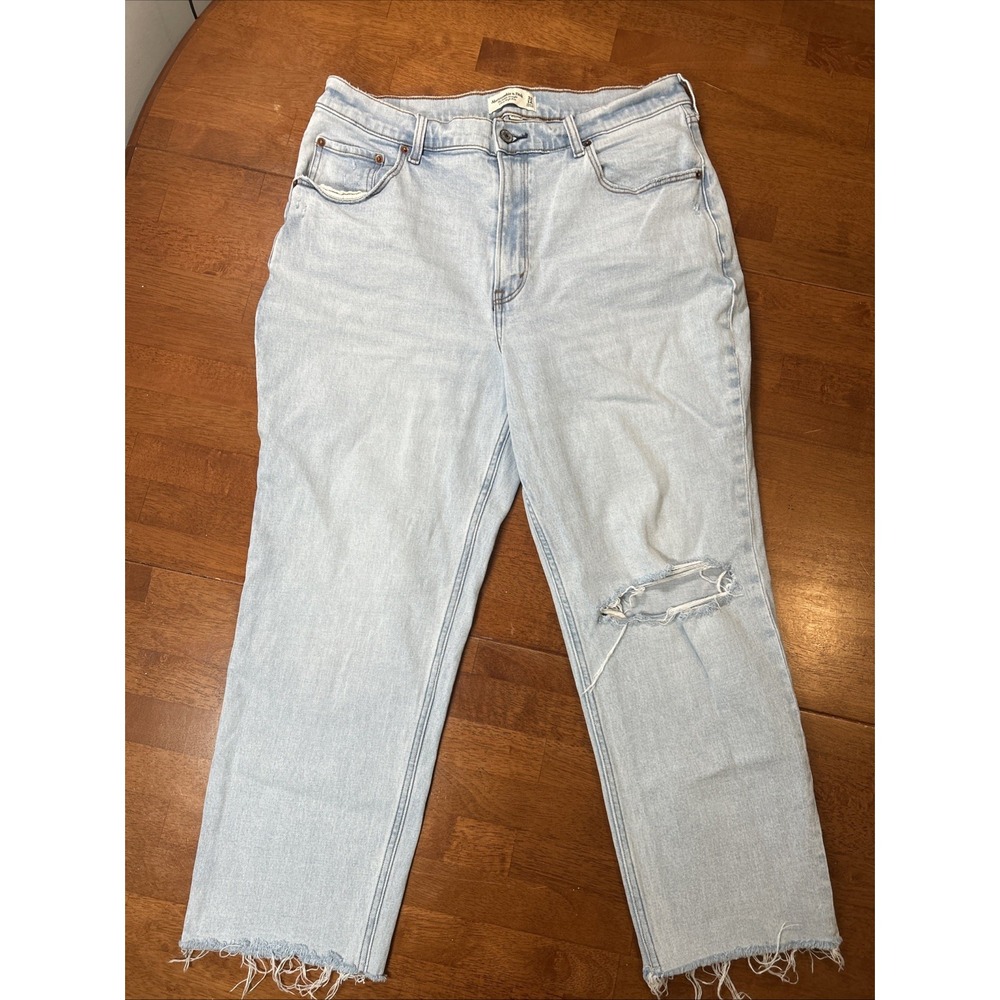 Abercrombie & Fitch Jeans Women's Size 14r The Ankle Straight Ultra High Rise